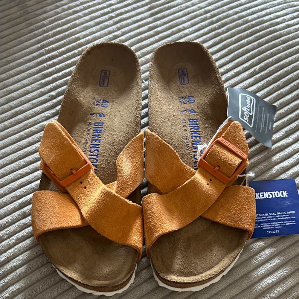 Birkenstock  Orange Sandals